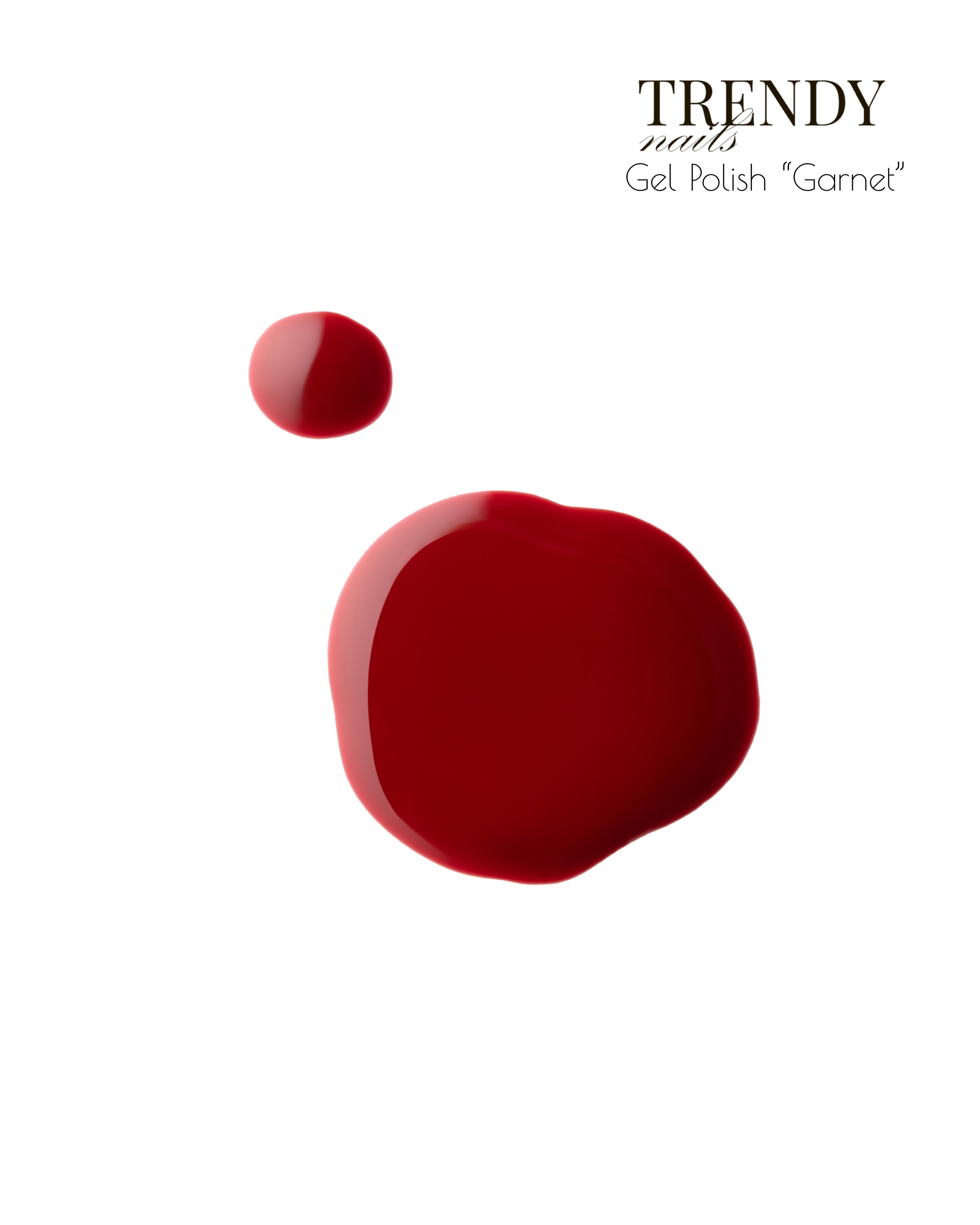 Gel Polish "Garnet" Vintage Chic Collection (8ml) von Trendy Nails (TPO/HEMA-free)