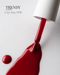 Cover Color BASE #118 8ml von Trendy Nails TPO-Free