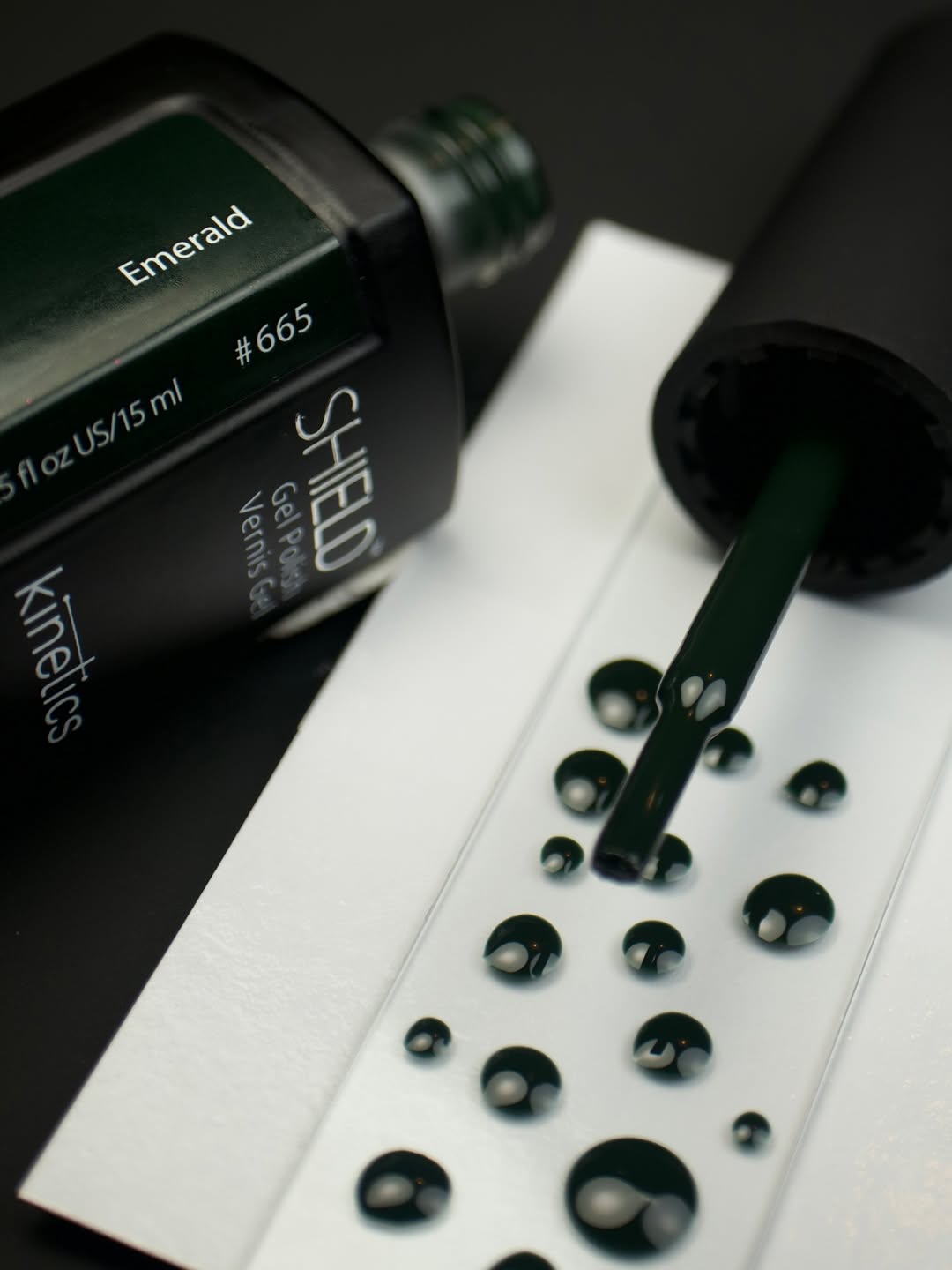 Kinetics SHIELD Gel Polish "Emerald" Nr. 665 (15ml) (TPO/HEMA-free)