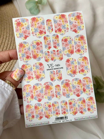 Wrap für Manicure Maxi 163 von VS Nails