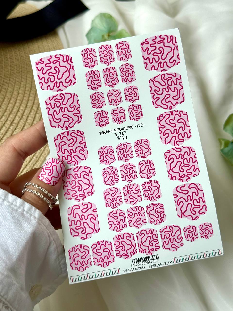 Wrap für Pediküre Maxi 172 von VS Nails