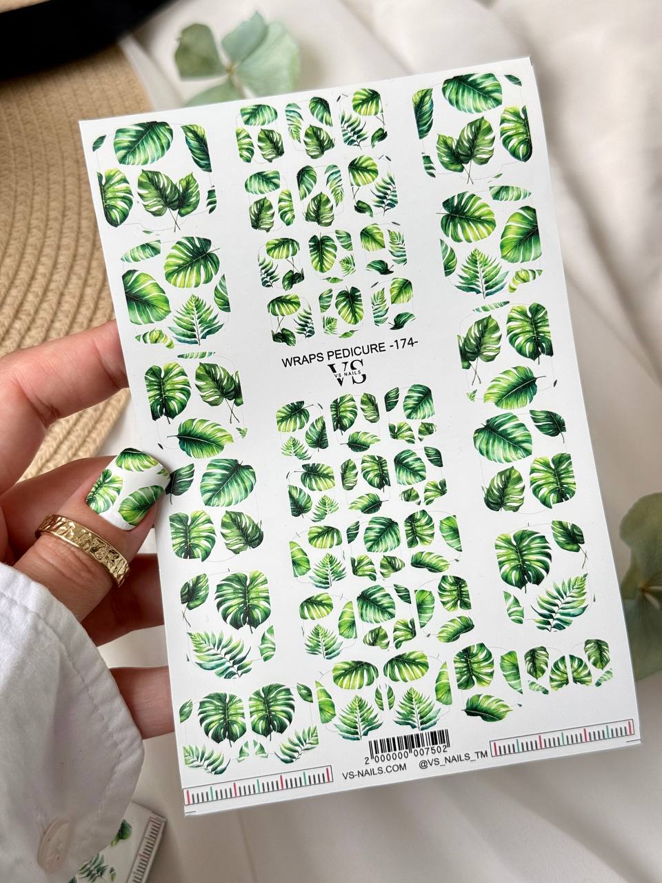 Wrap für Pediküre Maxi 174 von VS Nails