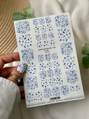 Wrap für Pediküre Maxi 178 von VS Nails