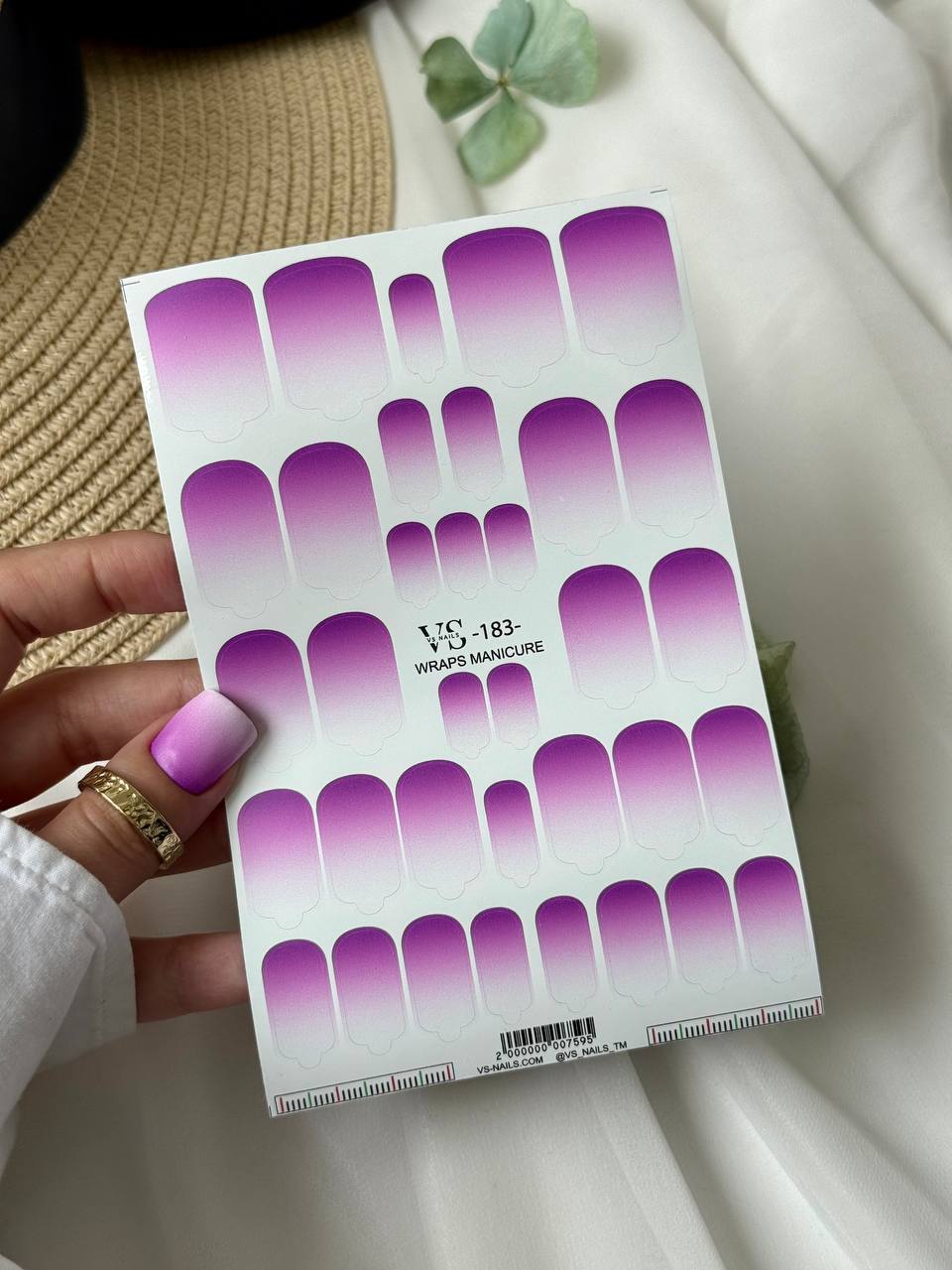 Wrap für Manicure Maxi 183 von VS Nails