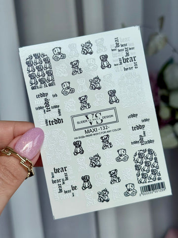 Slider maxi (Wasserlösliche Aufkleber) 132 von VS Nails