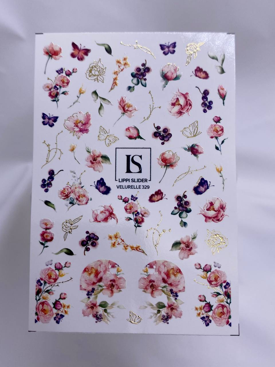 Slider "Velurelle" 329 (Wasserlösliche Aufkleber) von Lippi Slider