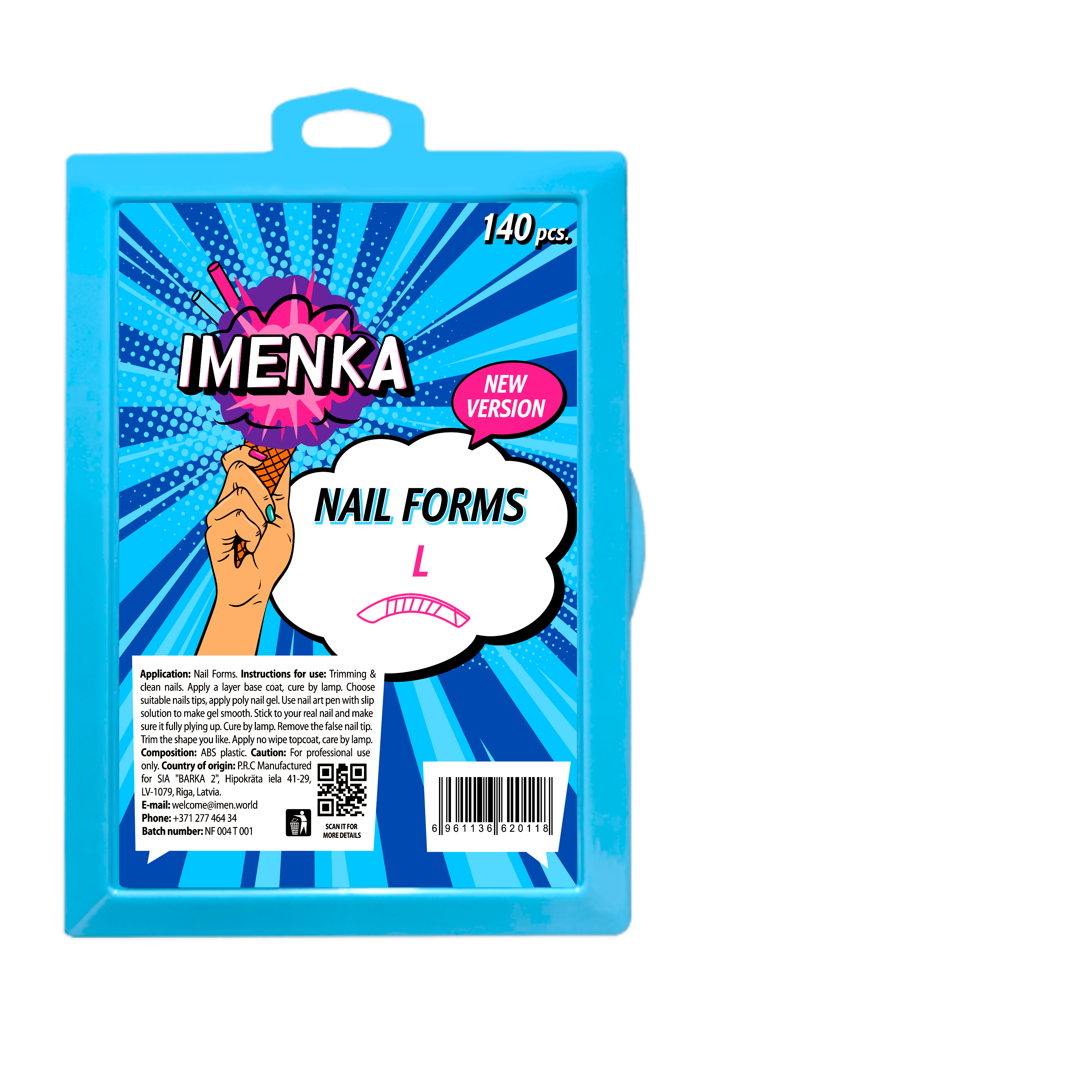 Nail Forms Imenka Größe L New 2. Version