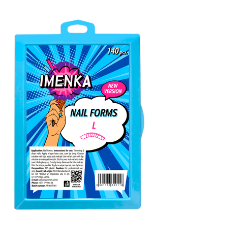 Nail Forms Imenka Größe L New 2. Version