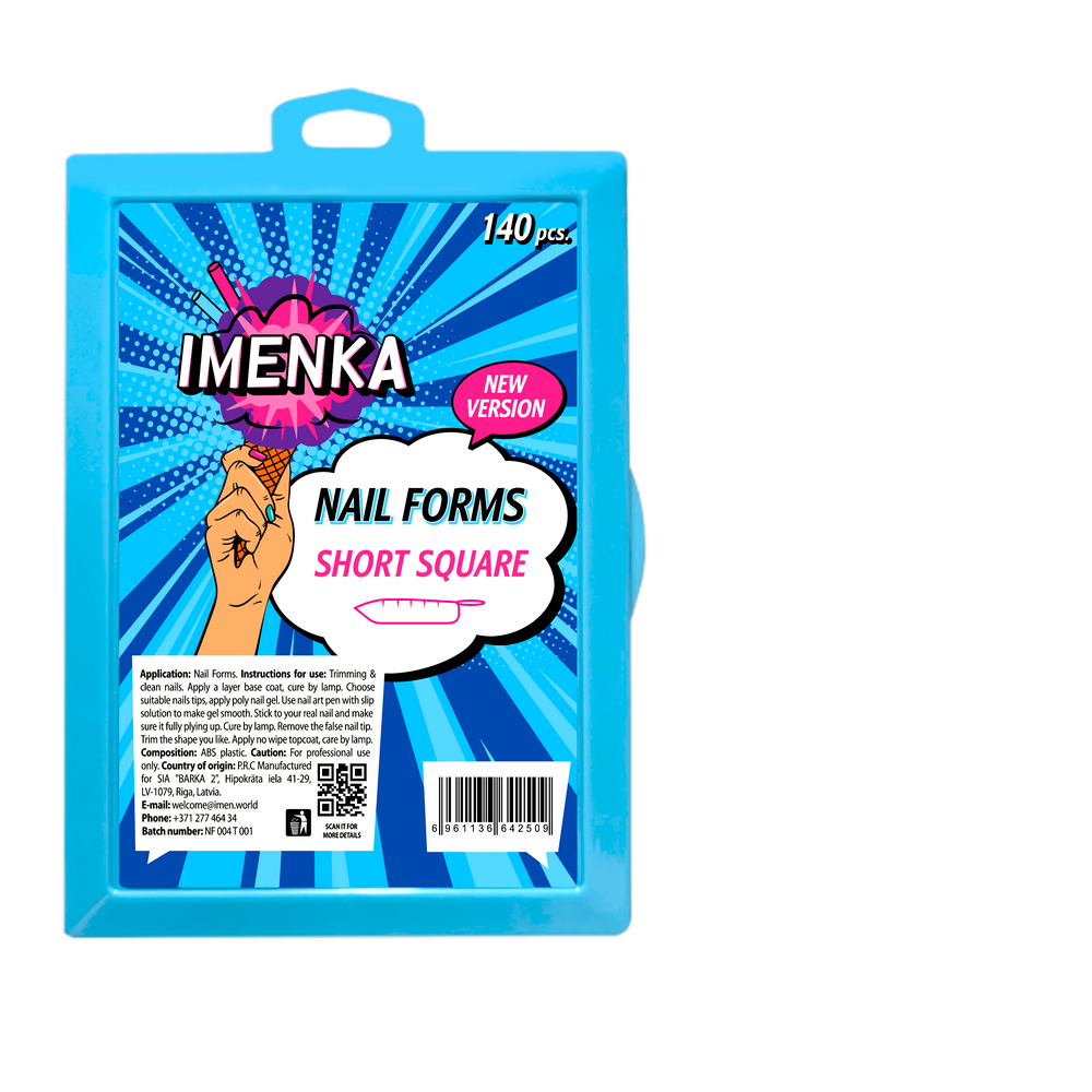Nail Forms Imenka "Short Square" New 2. Version