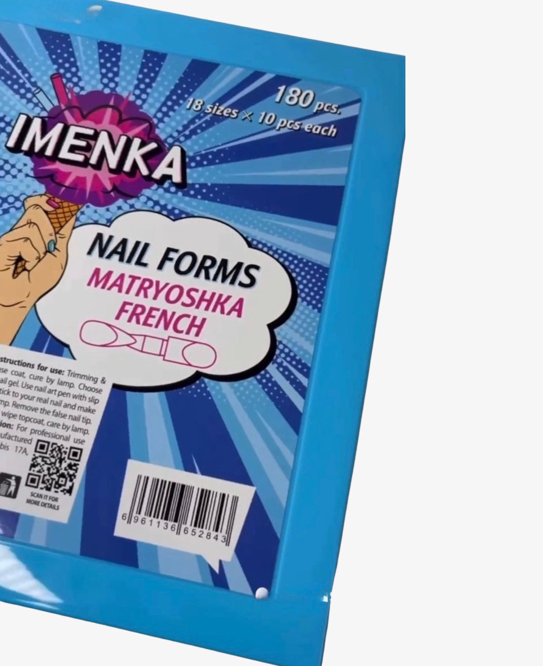 Nail Forms "Matryoshka French" 180 Stk. von Imen