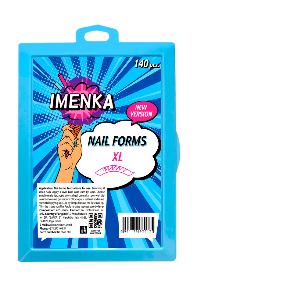 Nail Forms Imenka Größe XL New 2. Version