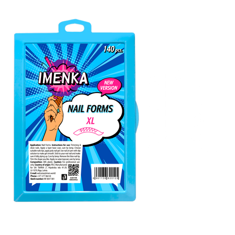 Nail Forms Imenka Größe XL New 2. Version
