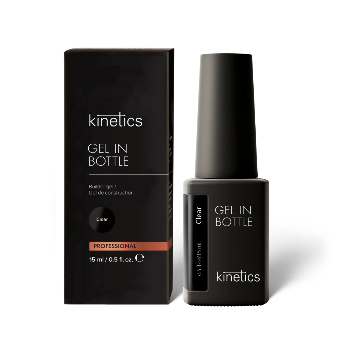 Kinetics GEL IN BOTTLE Clear 15ml