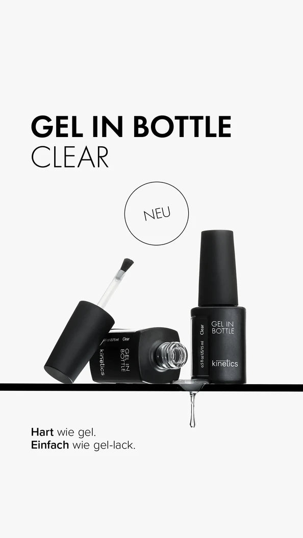 Kinetics GEL IN BOTTLE Clear 15ml