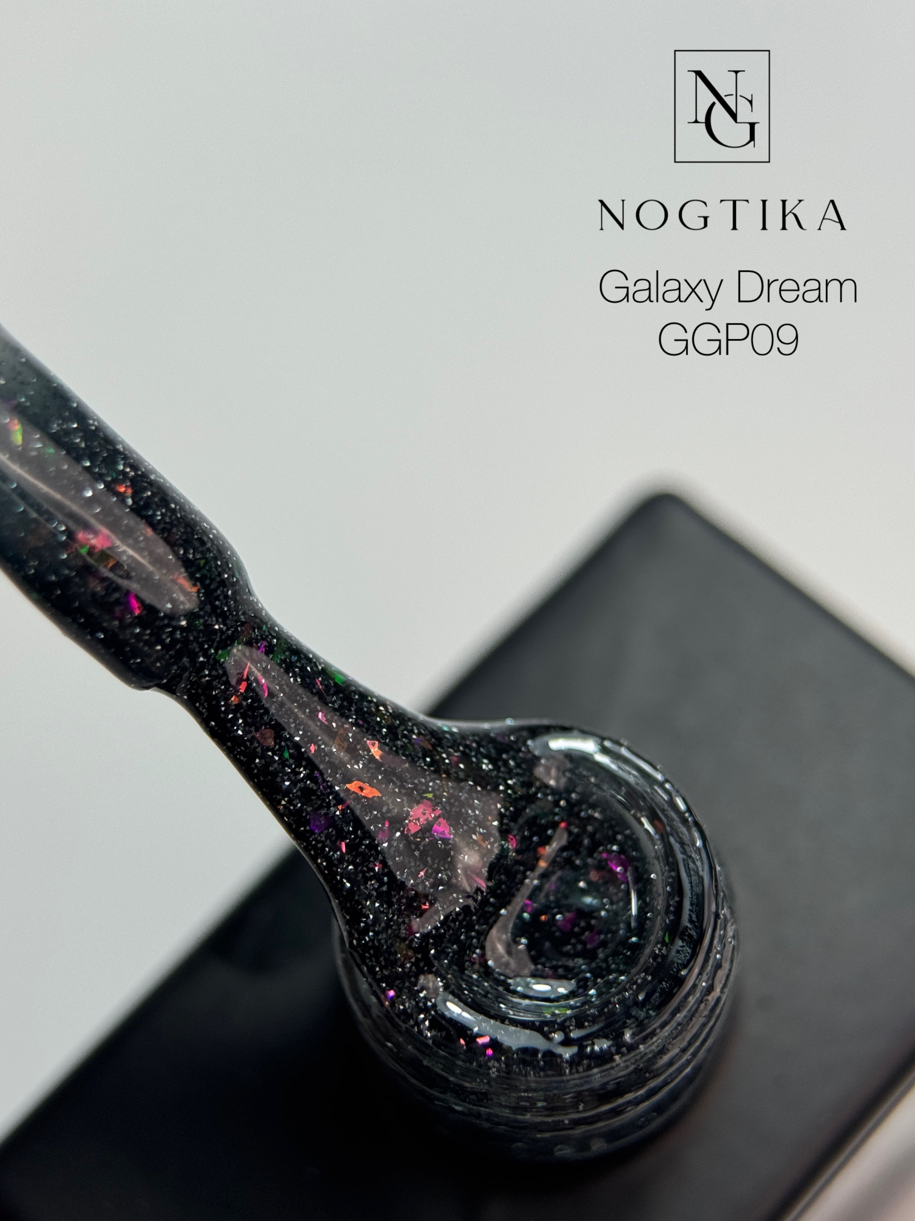 Glitter Gel Polish GALAXY DREAM Nr.GGP9 (12ml) TPO-free