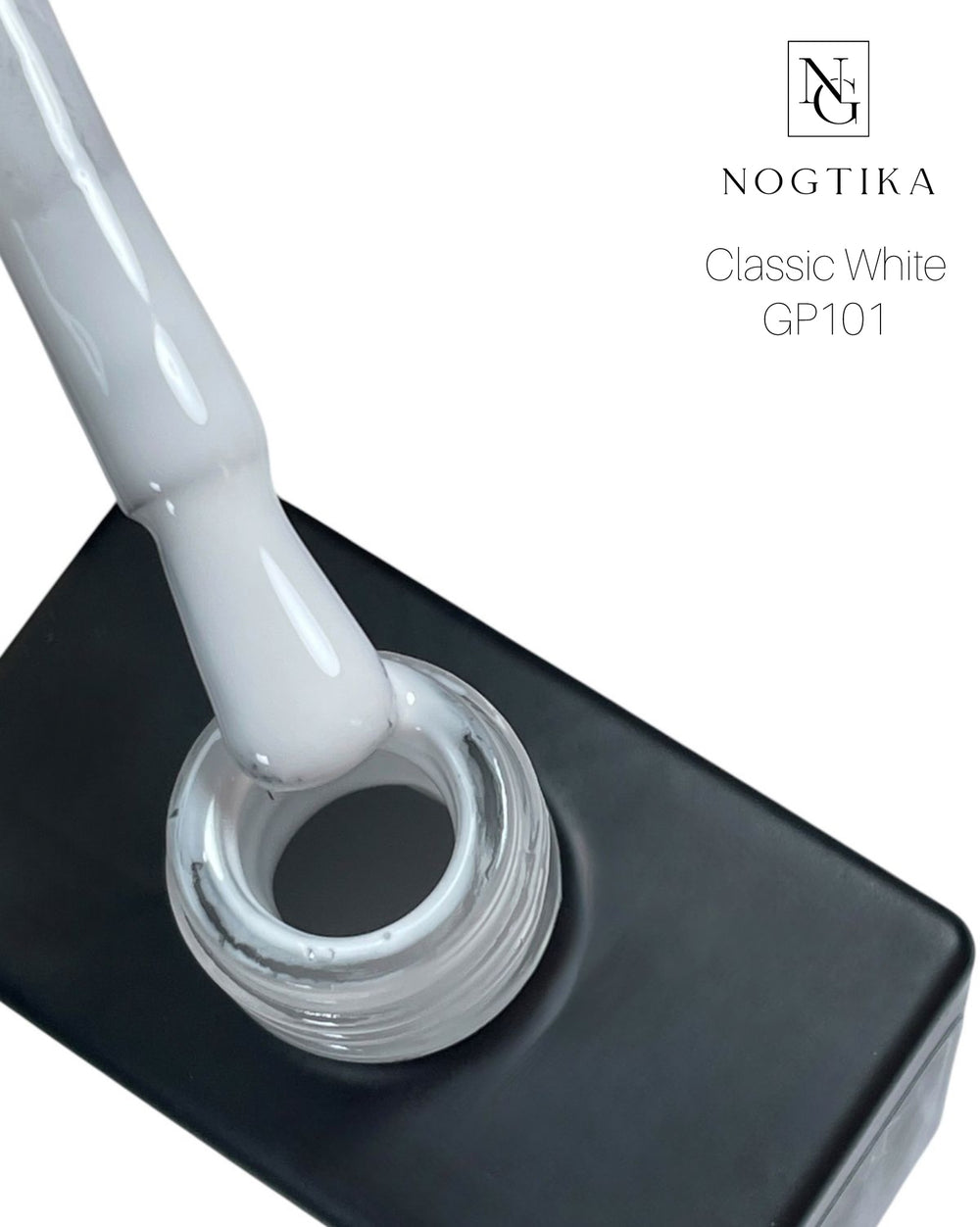 Gel Polish #101 Classic White (12ml) TPO-free