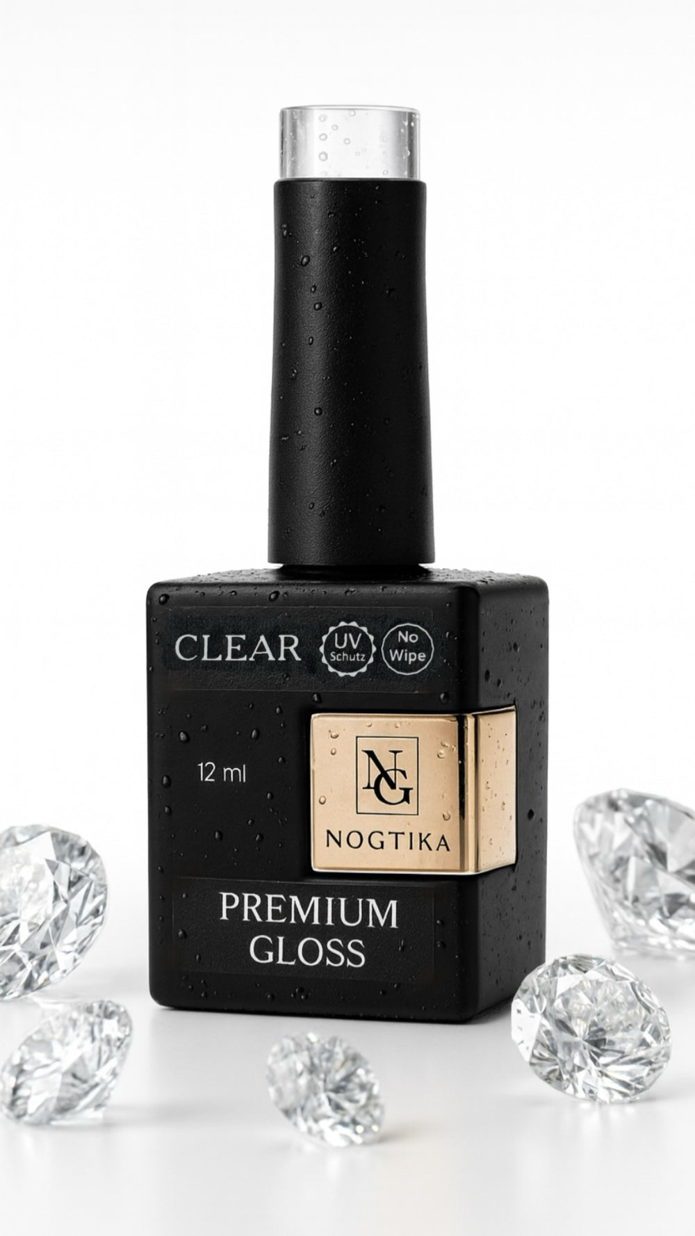 Premium Gloss Top Gel (ohne Schwitzschicht) 12ml "Clear" TPO-Free