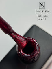 Glitter Gel Polish # 11 Ruby Kiss (12ml) TPO-free