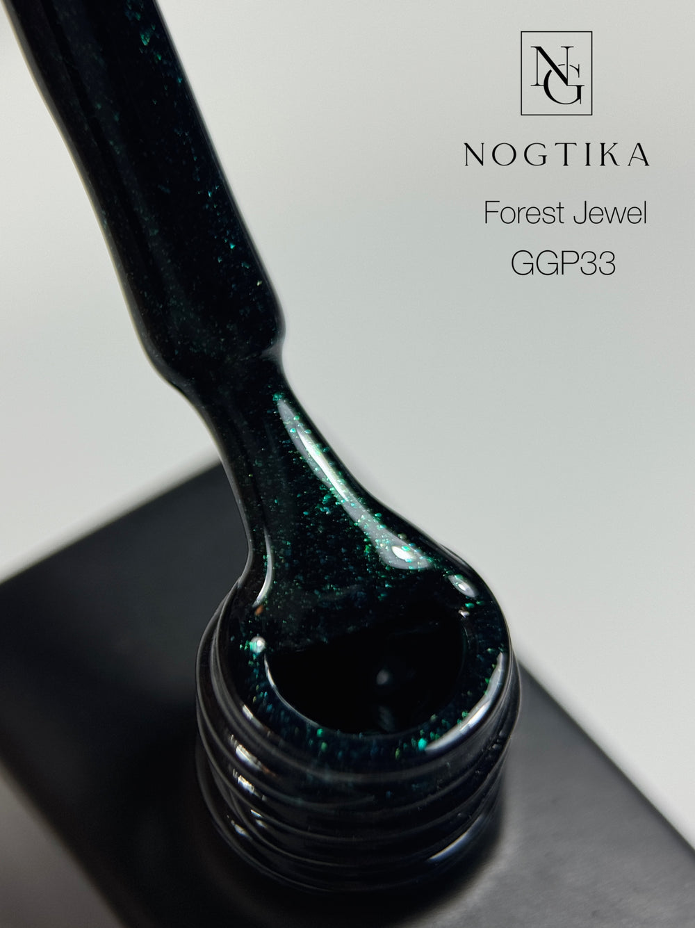 Glitter Gel Polish #33 Forest Jewel (12ml) TPO-free
