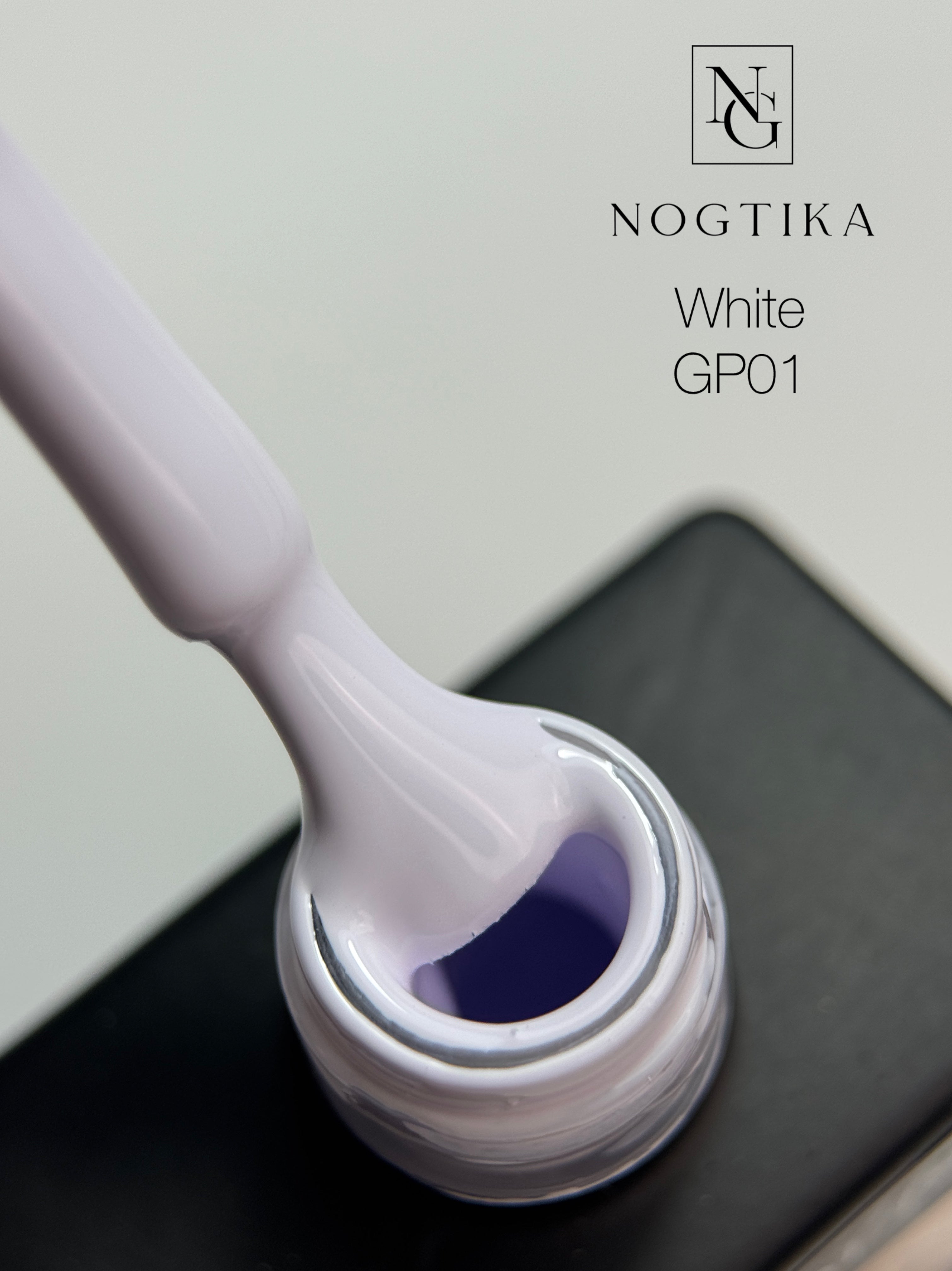 Gel Polish WHITE Nr.GP1 (12ml) TPO-free