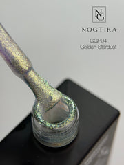 Glitter Gel Polish # 4 Golden Stardust (12ml) TPO-free