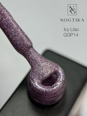 Glitter Gel Polish # 14 Icy Lilac Flash (12ml) TPO-free