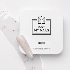 Flower Builder Gel ROSE 30ml von Love My Nails
