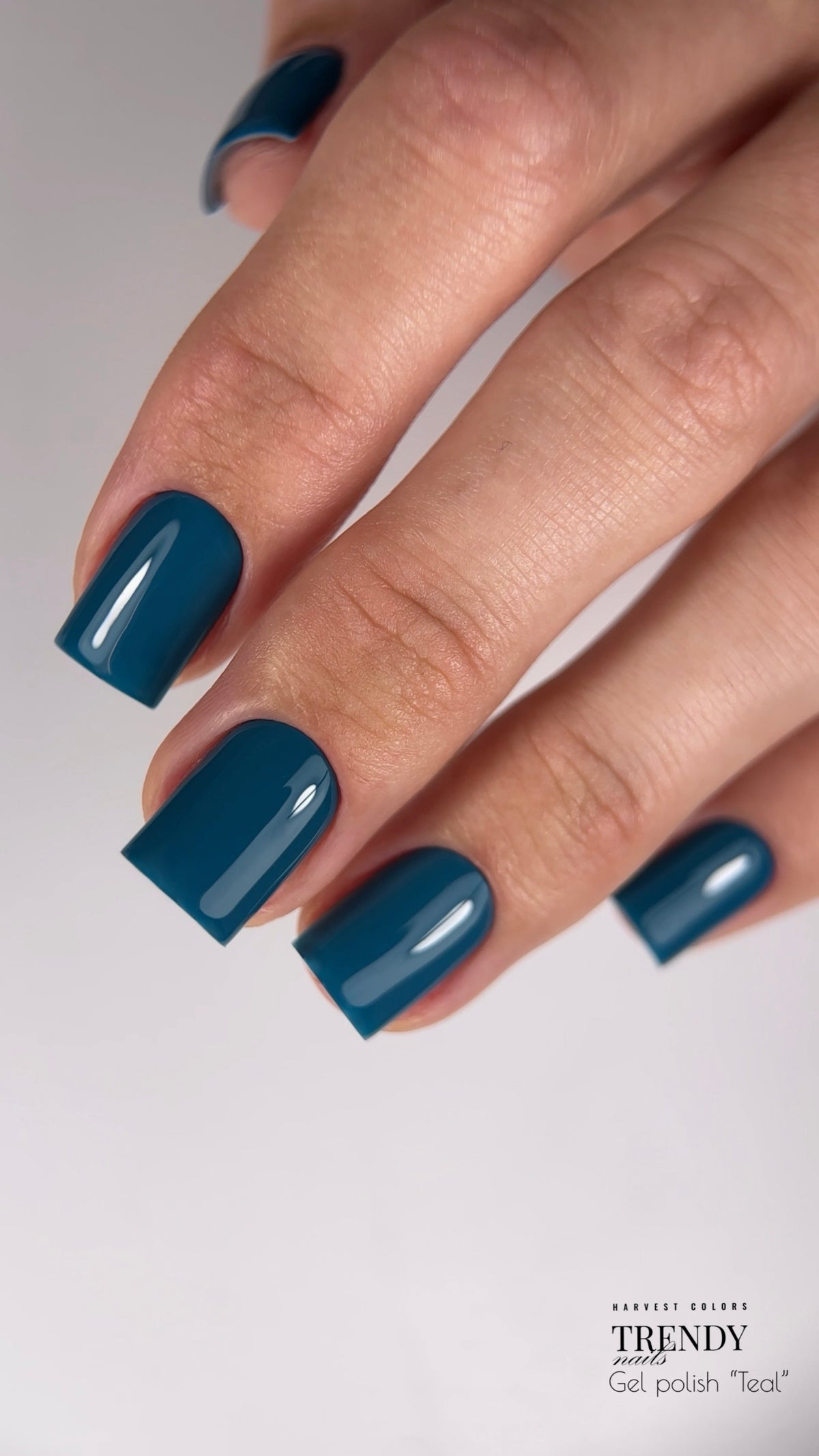 Gel Polish Teal 5ml/10ml by Trendy Nails (TPO/HEMA-free)