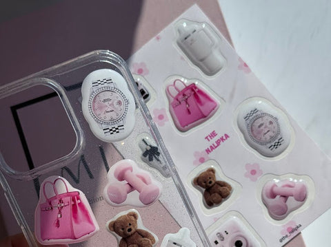 Coole selbstklebende 3D Aufkleber für Ihr Handy, Tablet, Notebook und Laptop XL-013