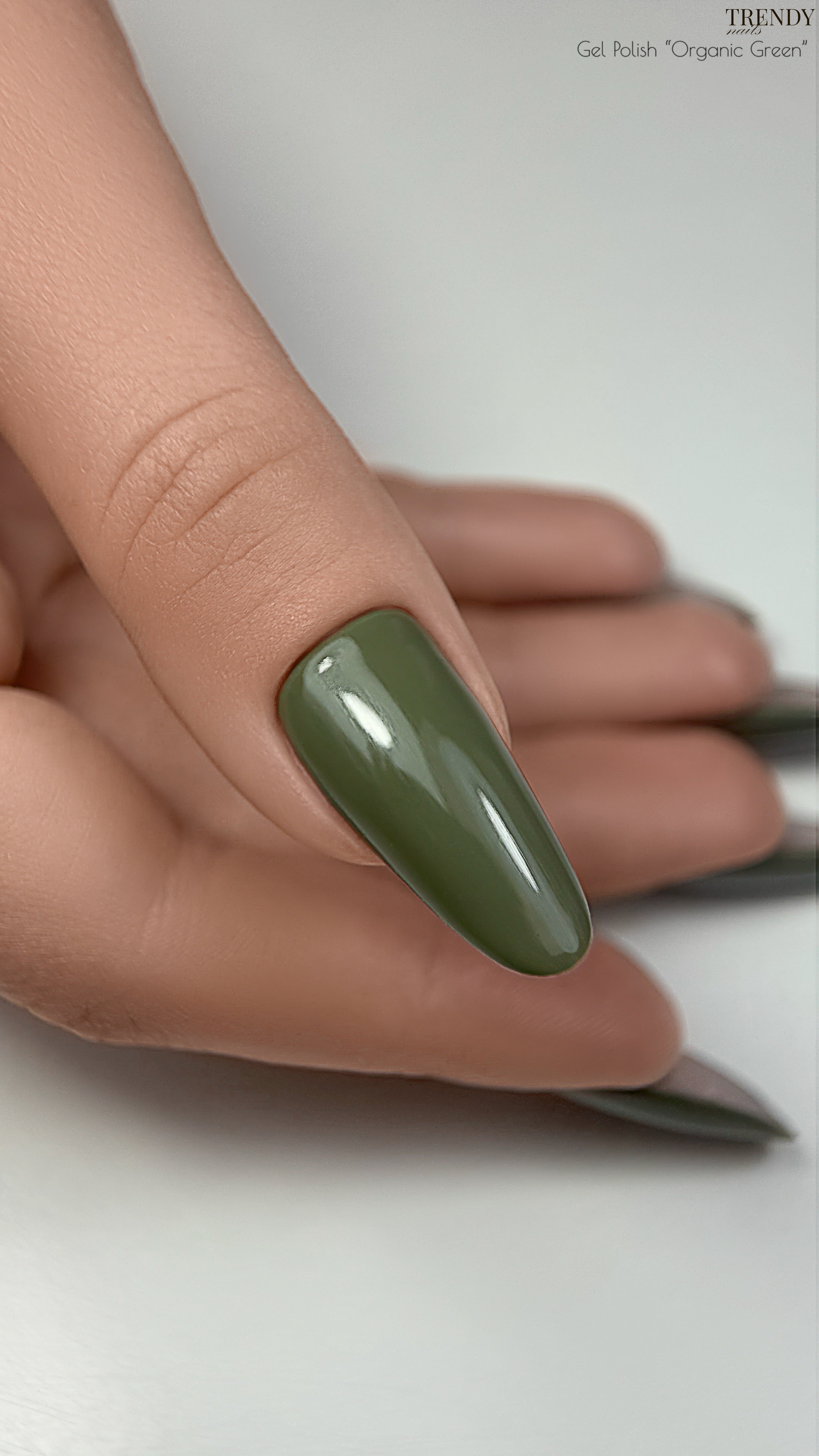 Gel Polish "Organic Green" Harvest Collection (8ml) von Trendy Nails (TPO/HEMA-free) Herbst 2025