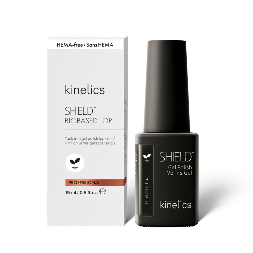 Kinetics SHIELD BIO-based Top Gel Polish 15ml