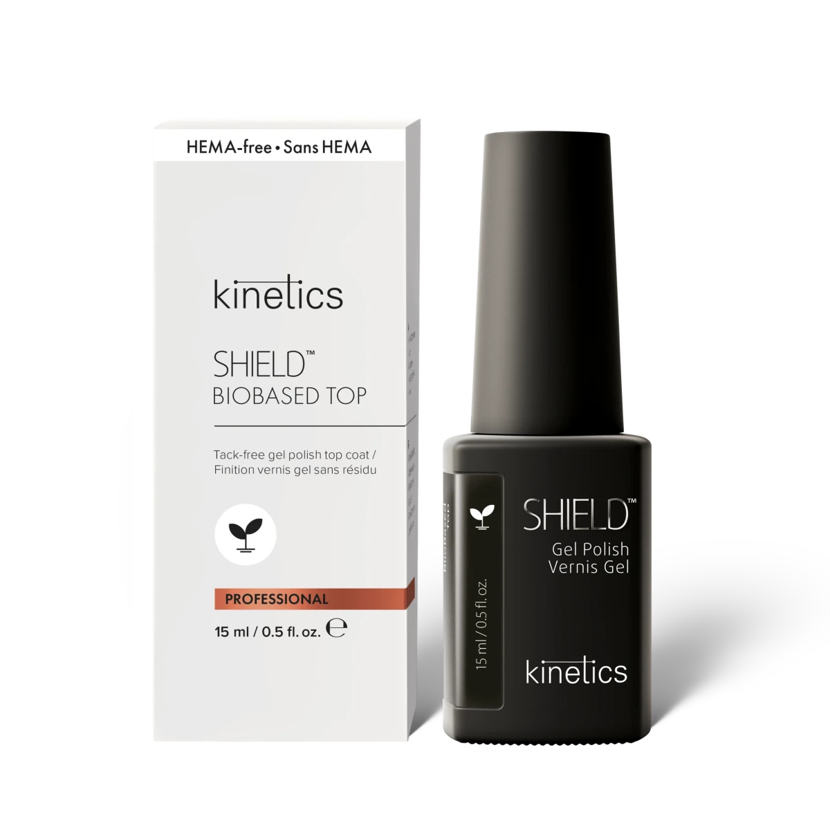 Kinetics SHIELD BIObased TOP Gellack 15ml