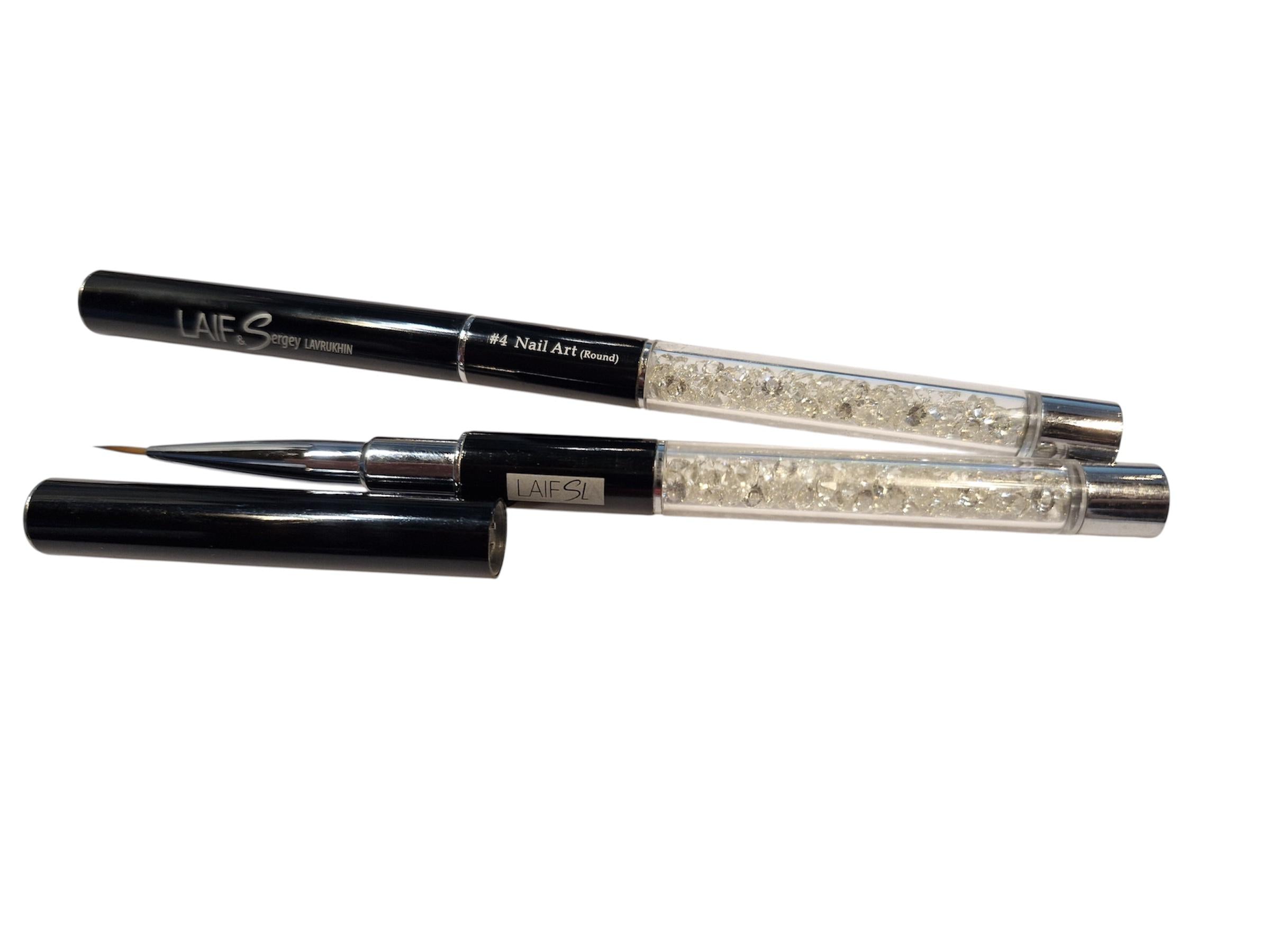 Laif&SL Nailart Pinsel für feine Linien Gr.4 schwarz