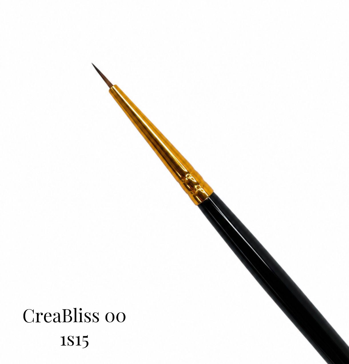 Pennello per design delle unghie 1S15 (Dimensione 00/1/2) Creabliss