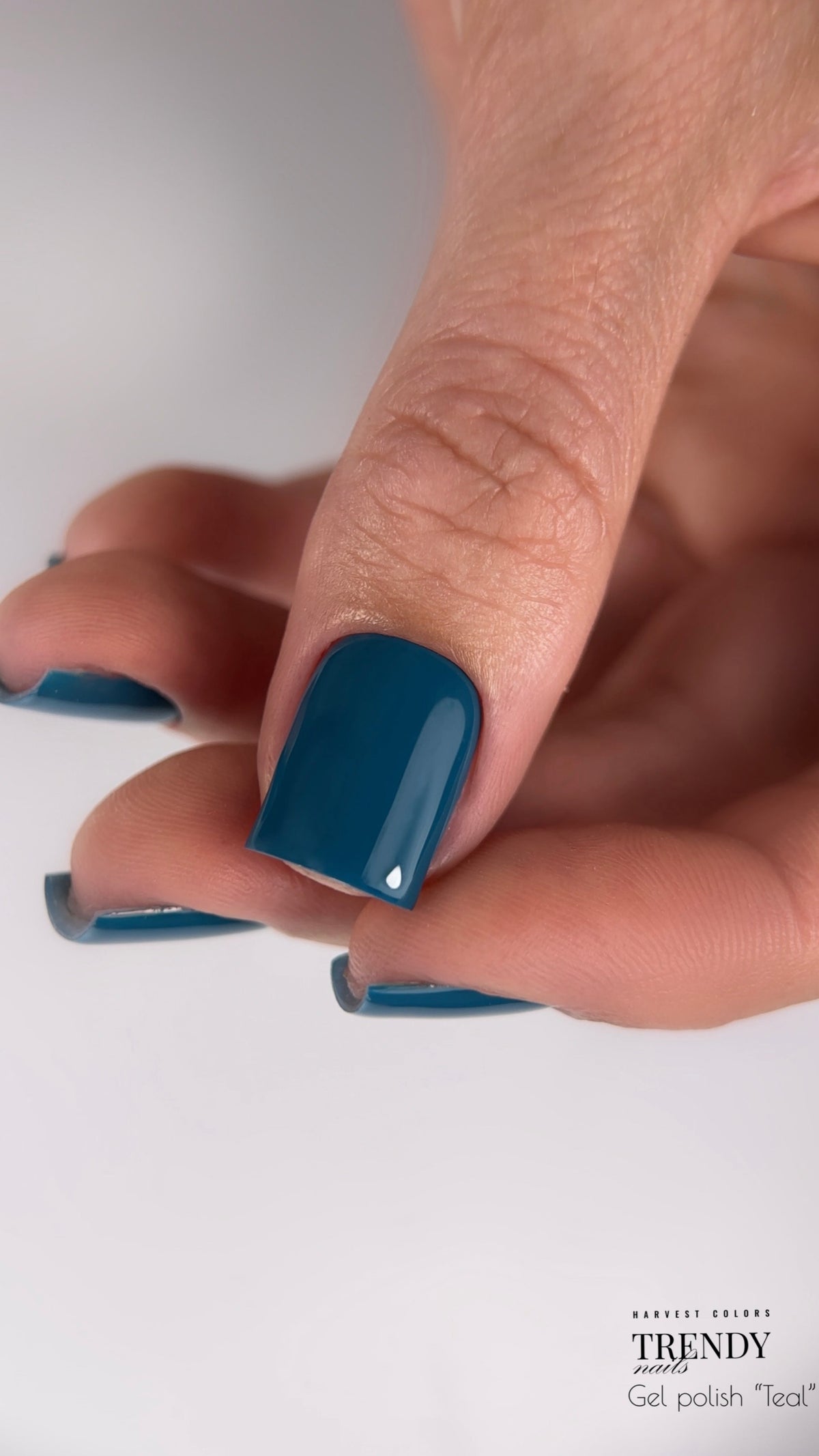 Gel Polish Teal 5ml/10ml by Trendy Nails (TPO/HEMA-free)