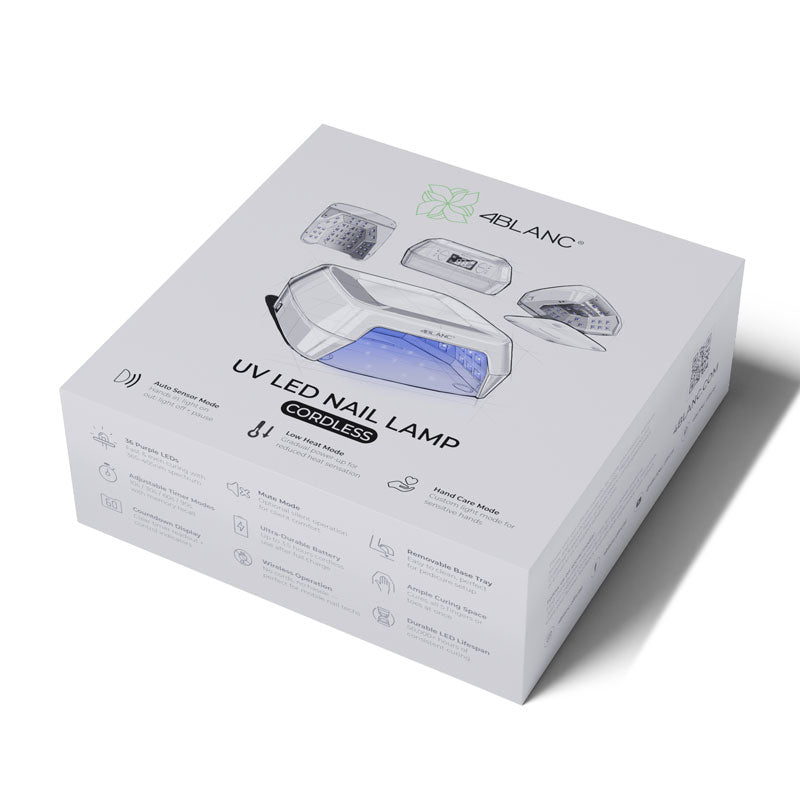 4BLANC®  SMART UV-LED-Nagellampe kabellos