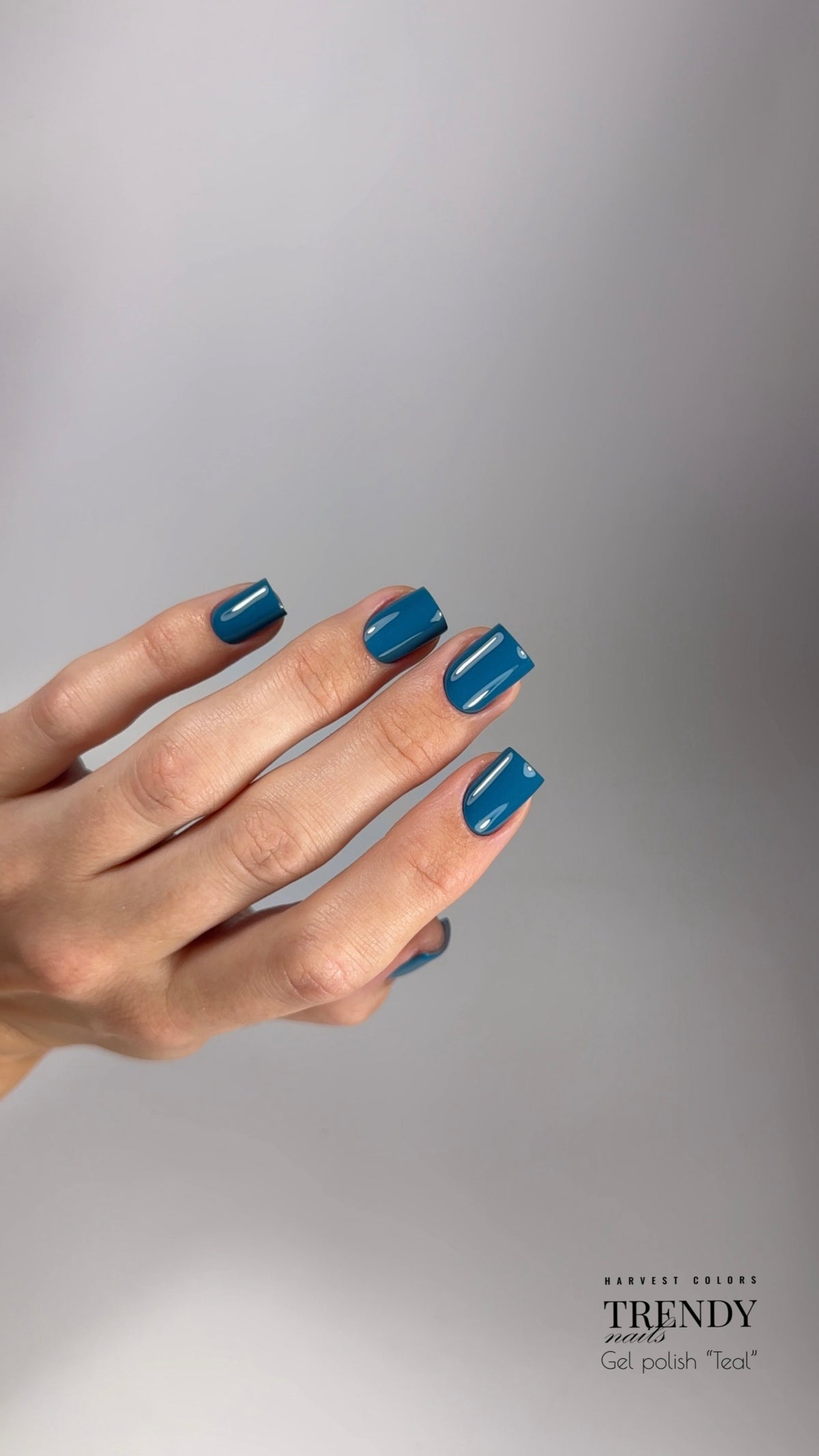 Gel Polish Teal 5ml/10ml by Trendy Nails (TPO/HEMA-free)