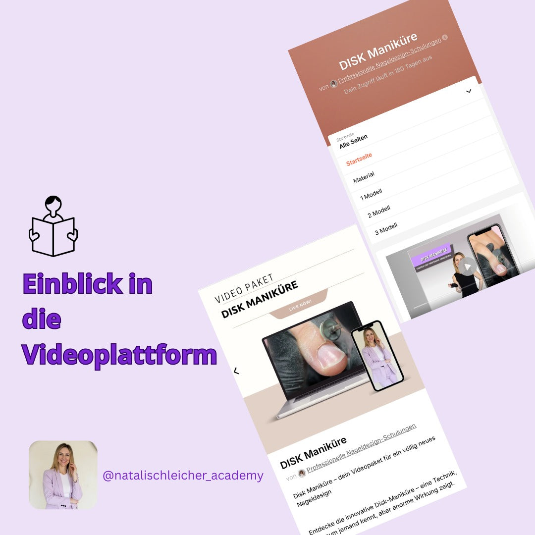 Disk Maniküre – ein Videopaket