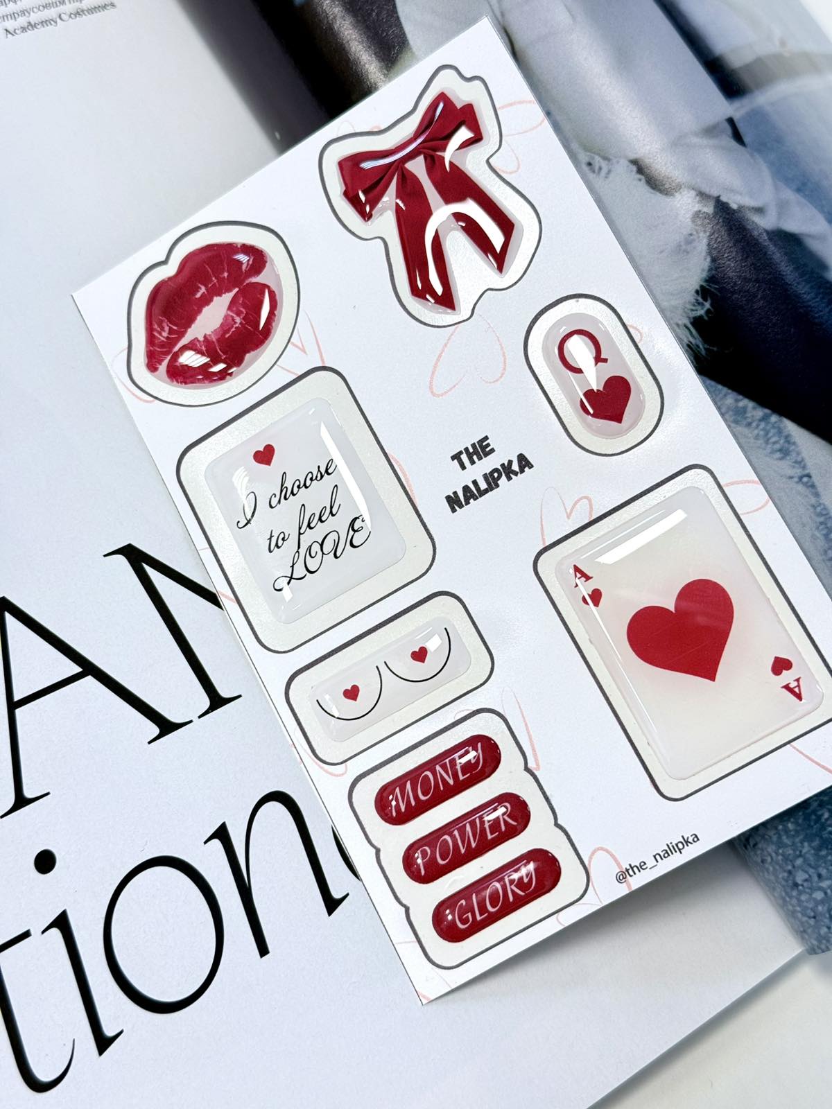 Coole selbstklebende 3D Aufkleber für Ihr Handy, Tablet, Notebook und Laptop XL-009