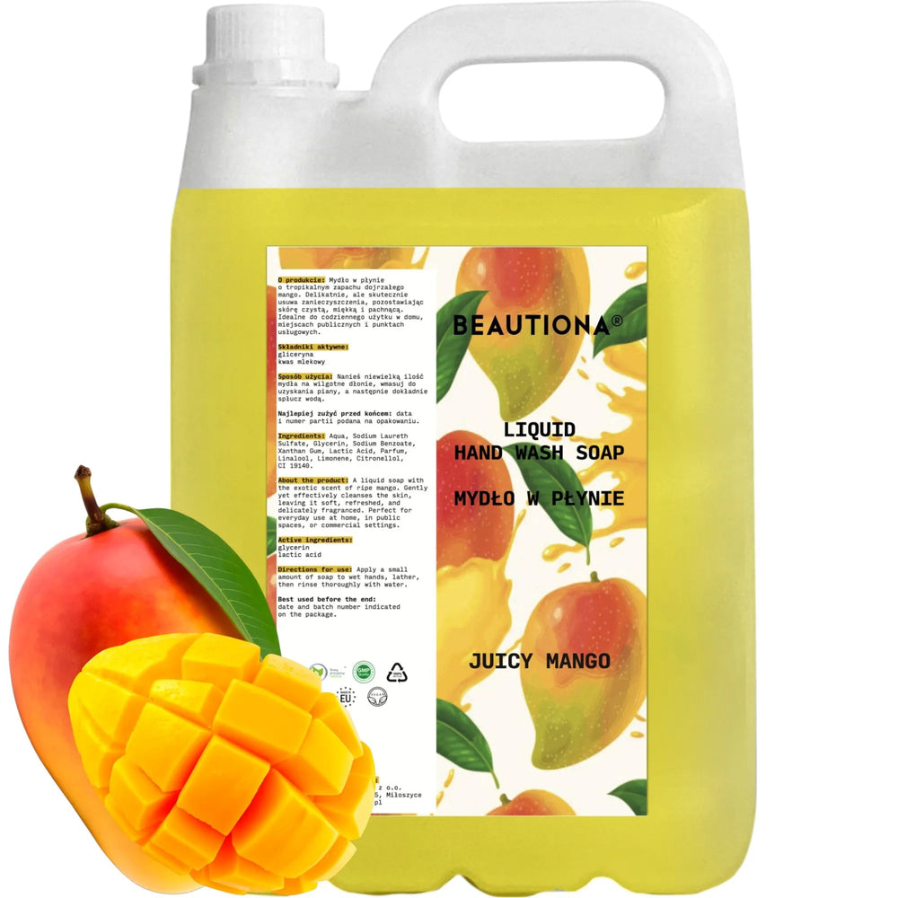 Juicy Mango Liquid Soap 5 Liters Beautiona