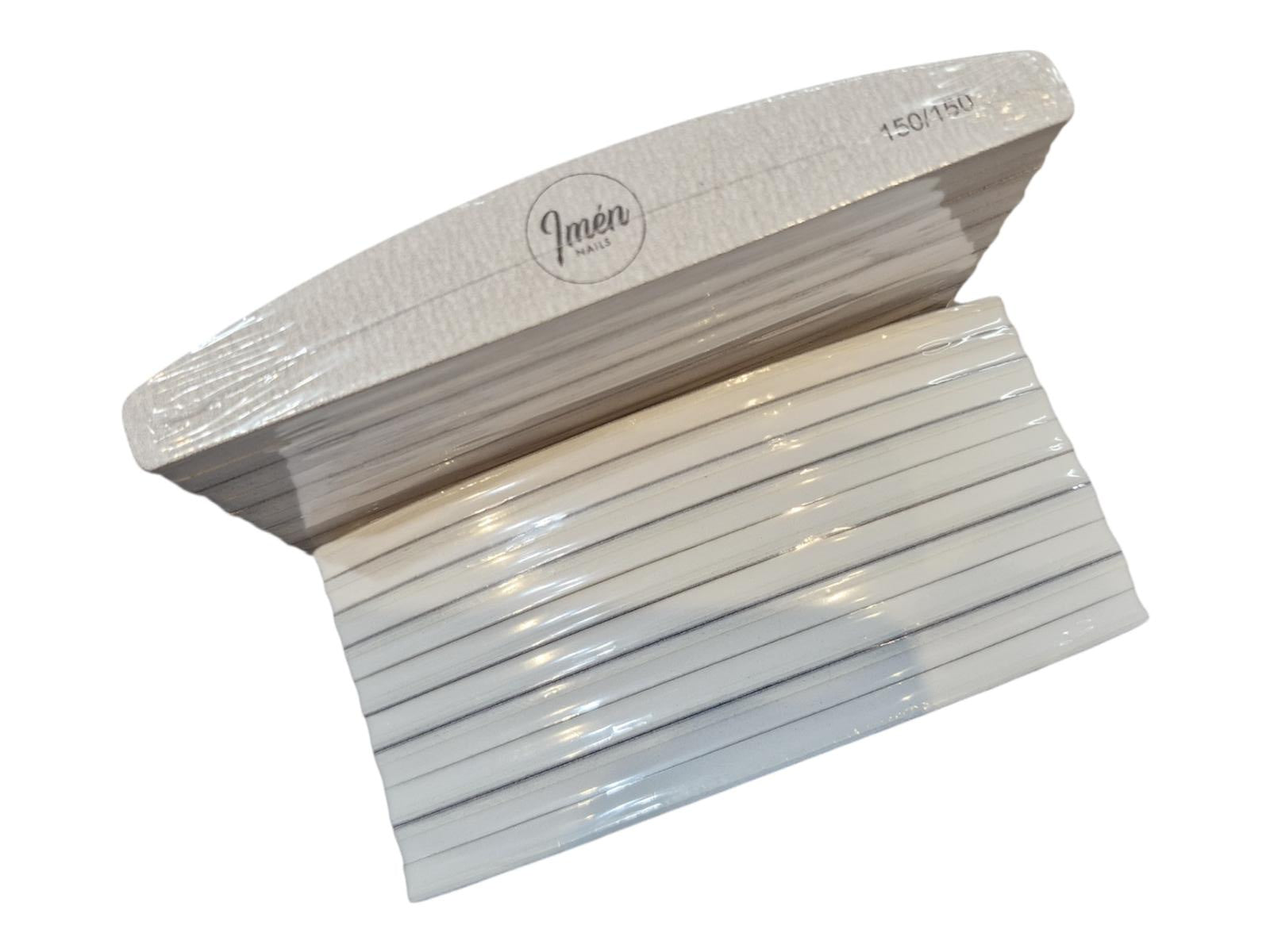 Kombi Buffer/Feile Halbmond 150/150 oder 180/180 (10 St.) von Imen