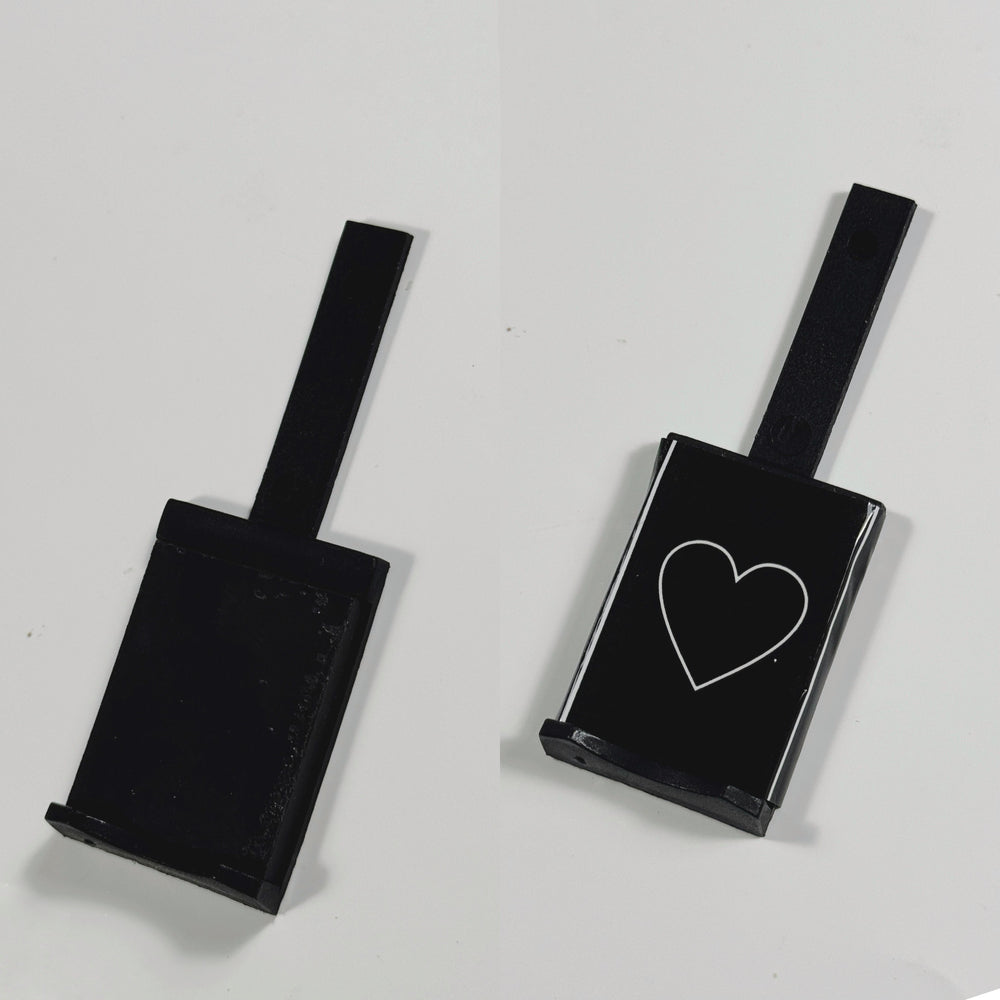 Double Magnet for Cateye Effect gray