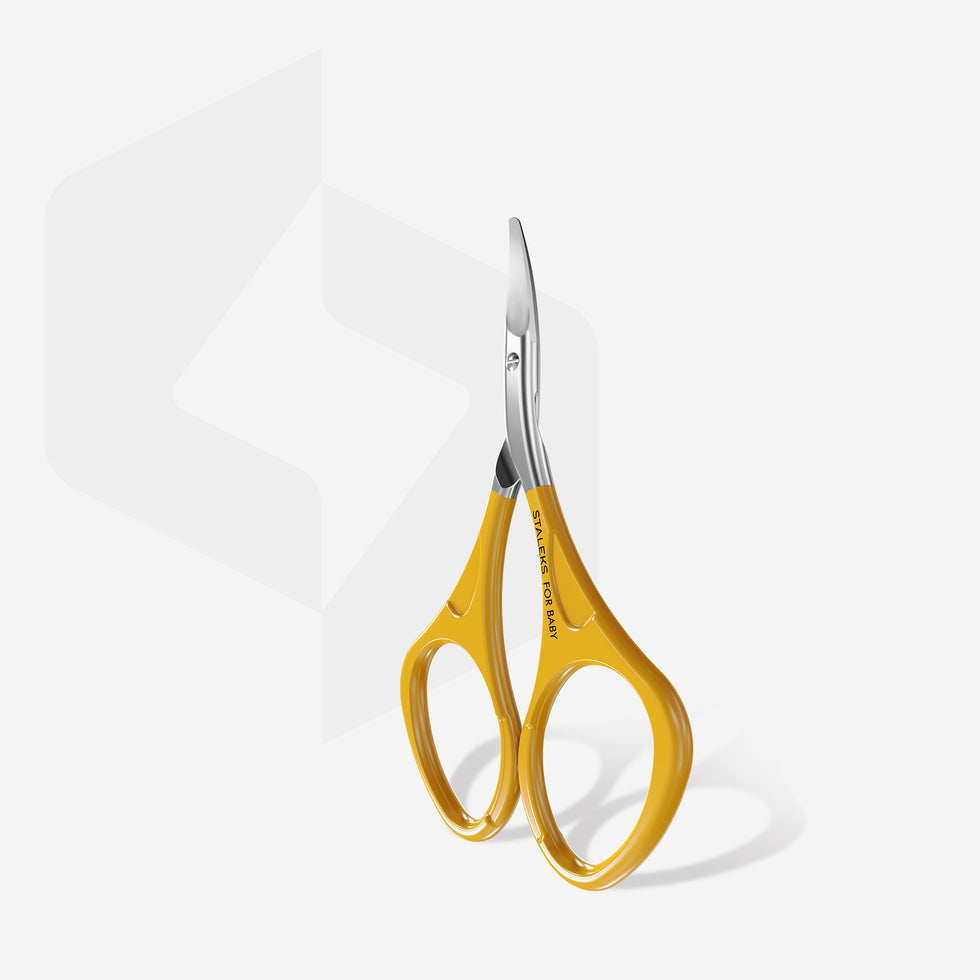 Set Baby/Children's Scissors for Nails SBC-10 with Nail File BEAUTY &amp; CARE