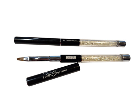 Laif&SL Gel Pinsel 4 Größe Schwarz square