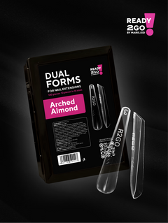 R2GO Dual Tips Arched Almound 140 Stk. von MARIS.KID 1 Packung